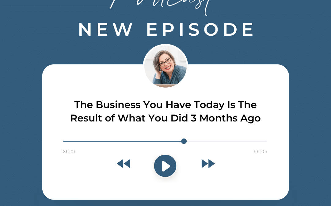 The Business You Have Today is The Result of The Marketing You Did 3 Months Ago
